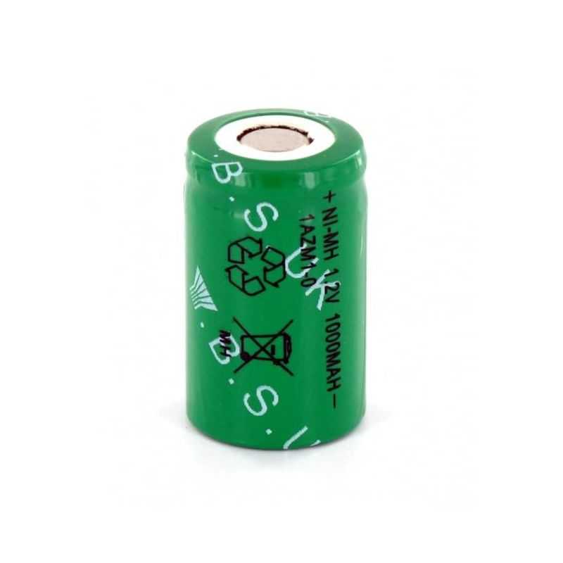 Accumulateur industriel YUASA 1/2A NIMH 1.1 Ah