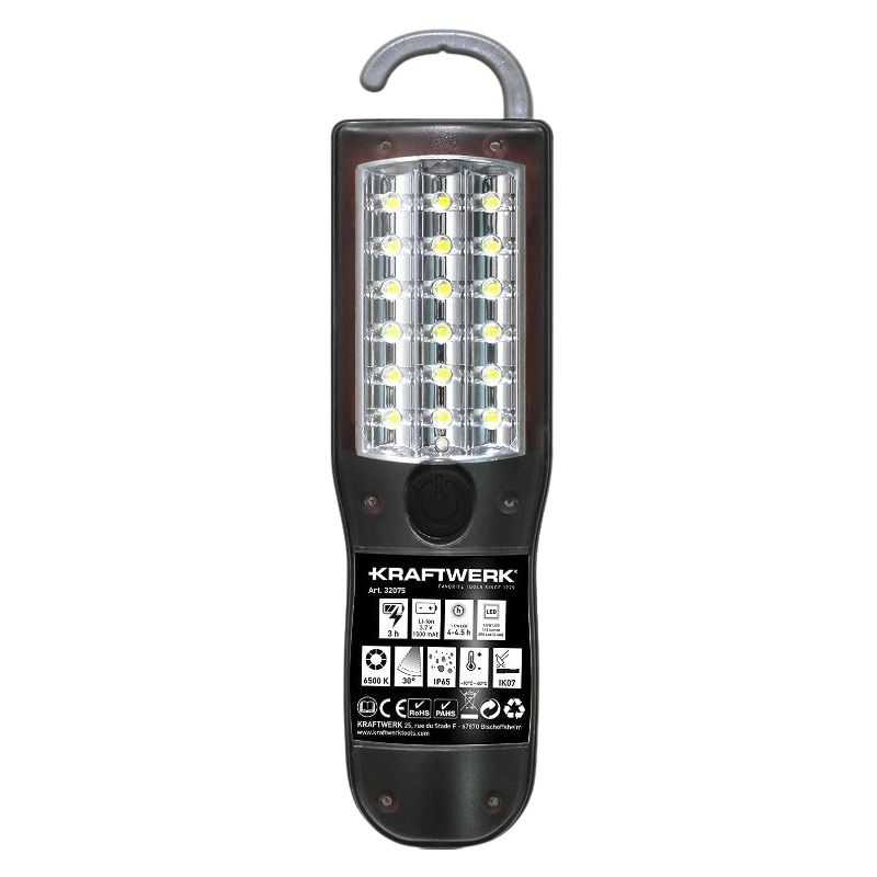 Lampe LED COMPACT 110 à accu Li-Ion 3.7 V