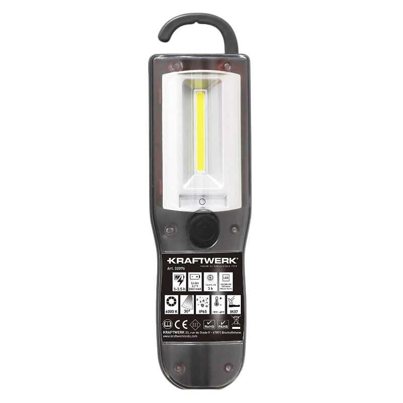 Lampe LED COMPACT 230 à accu Li-Ion 3.7 V