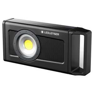 PROJECTEUR LED RECHARGEABLE FONCTION ENCEINTE PORTATIVE BLUETOOTH MUSIC IF4R