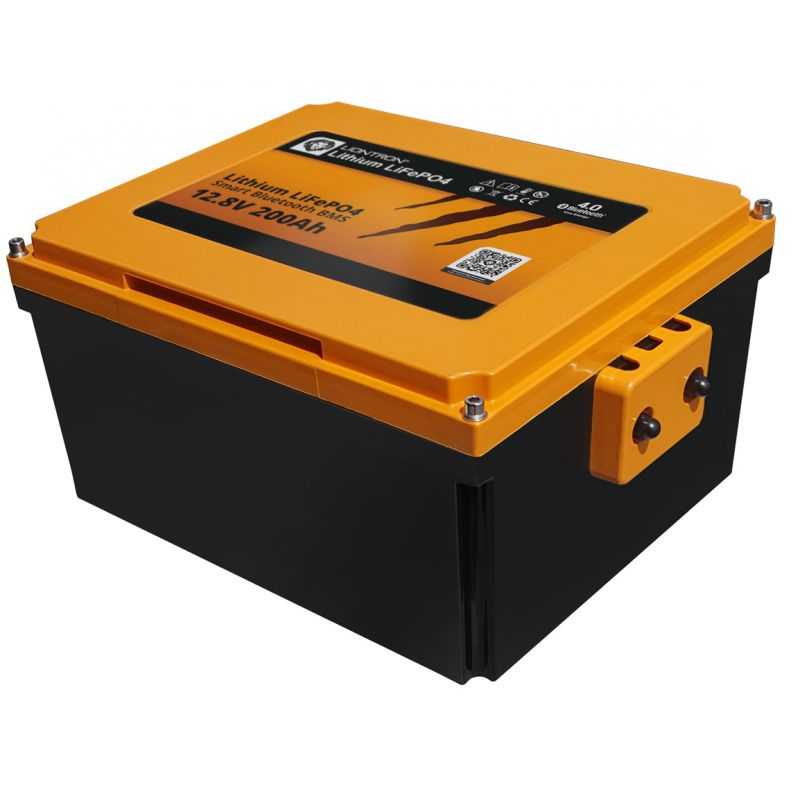 LIONTRON LiFePO4 12,8V 200Ah under seat battery LX BMS w. BT