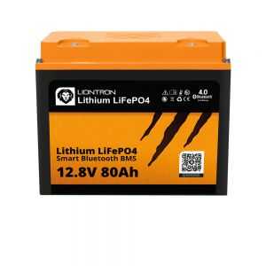 LIONTRON LiFePO4 12,8V 80Ah LX smart BMS w. Bluetooth
