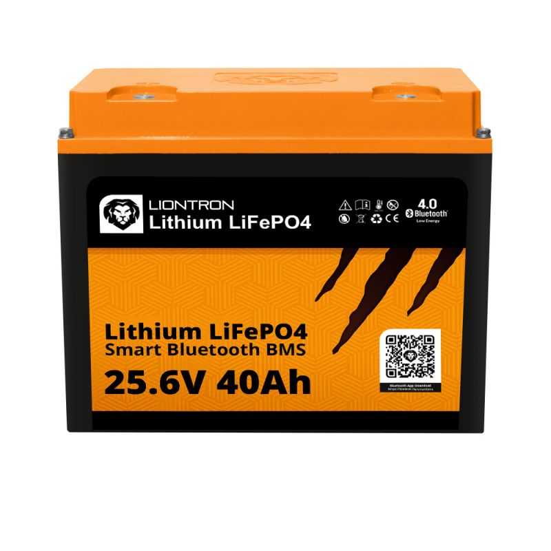 LIONTRON LiFePO4 25,6V 40Ah LX smart BMS w. Bluetooth