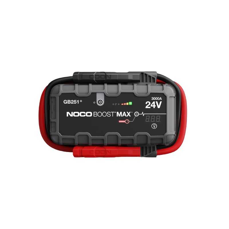 Noco Lithium Jump Starter ULTRASAFE 3000A 24V