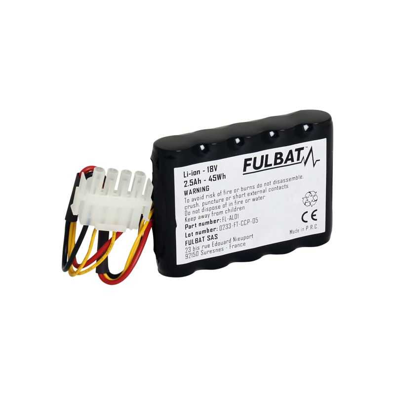 BATTERIE FULBAT LITHIUM - FL-AL01
