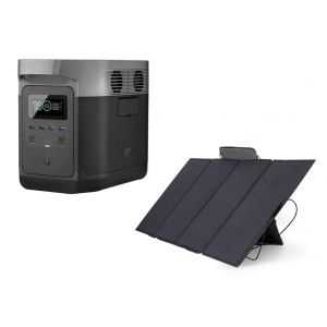 EcoFlow DELTA Portable Power Station + 1pc 400W Solar Panel