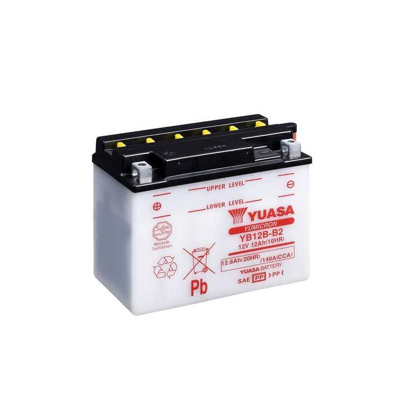 BATTERIE MOTO YUASA YB12B-B2