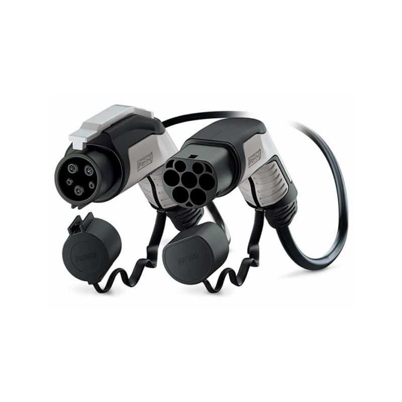 Câble Type 2 / Type 1 - 1 phase - 5M