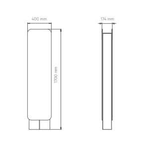 Piedestal Design Onyx Twin Copper SB