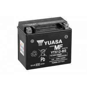 BATTERIE MOTO YUASA YTX12-BS