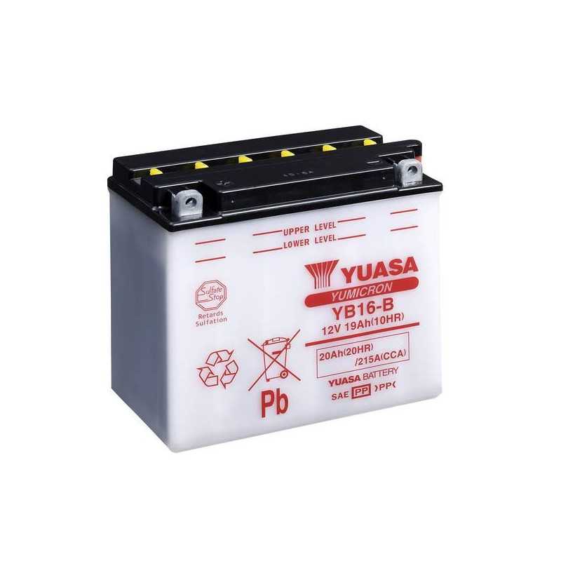 BATTERIE MOTO YUASA YB16-B