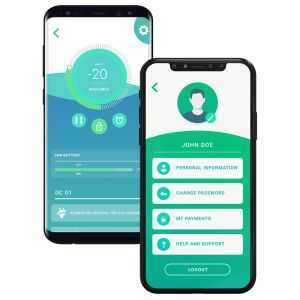 BORNE MURALE COMMANDER 2 WALLBOX BLANCHE - 5M - 22 KW