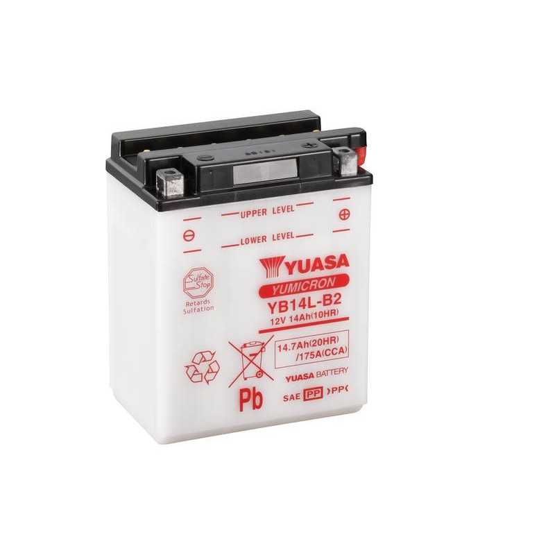 BATTERIE MOTO YUASA YB14L-B2