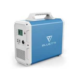 Bluetti EB150 station solaire transportable bleue