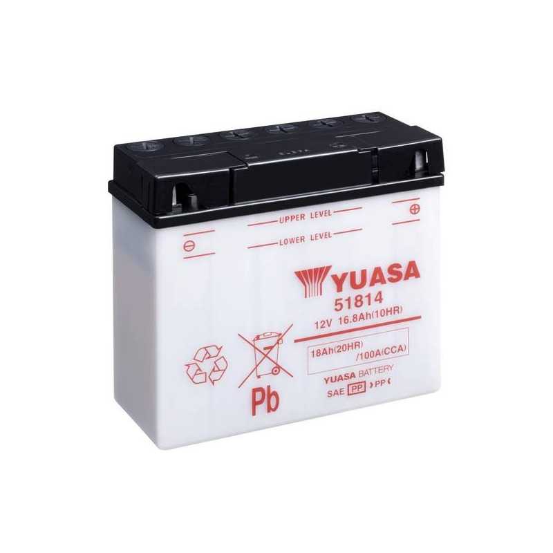 BATTERIE MOTO YUASA 51814
