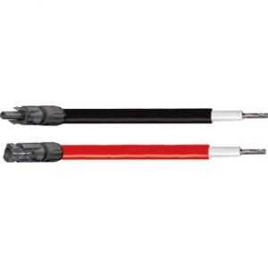 CABLE SOLAIRE 6MM² 2X15M + MC4