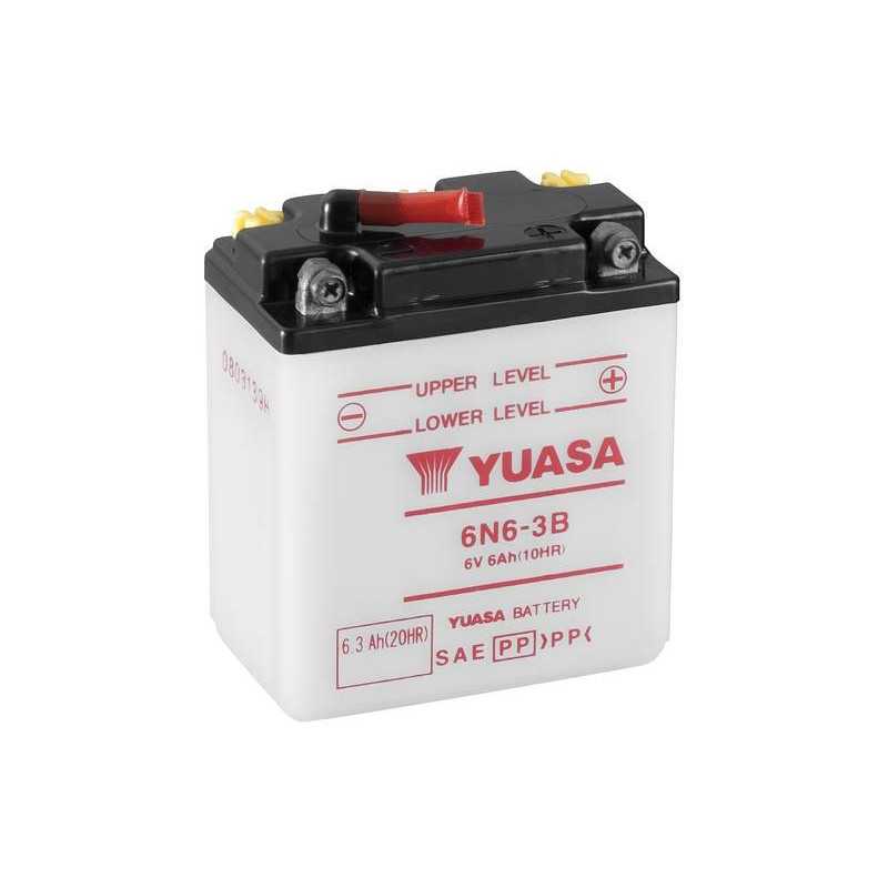 BATTERIE MOTO YUASA 6N6-3B
