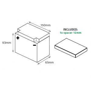 Batterie FULBAT Lithium-ion - FLT7B-9B