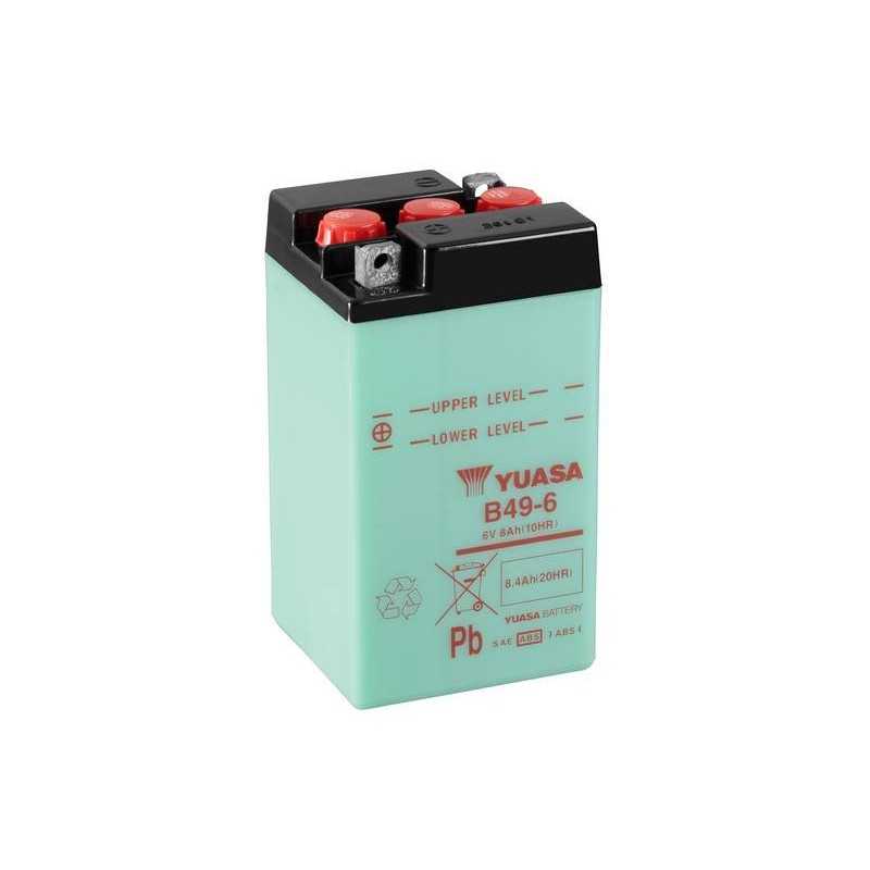 BATTERIE MOTO YUASA B49-6