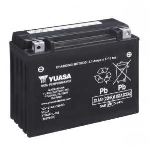 BATTERIE MOTO YUASA YTX24 HL-BS H.PERFORMANCE
