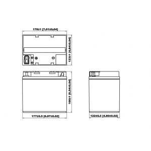 BATTERIE FULBAT 53034 GEL