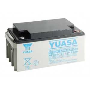 BATTERIE YUASA CYCLIQUE 12V 65Ah