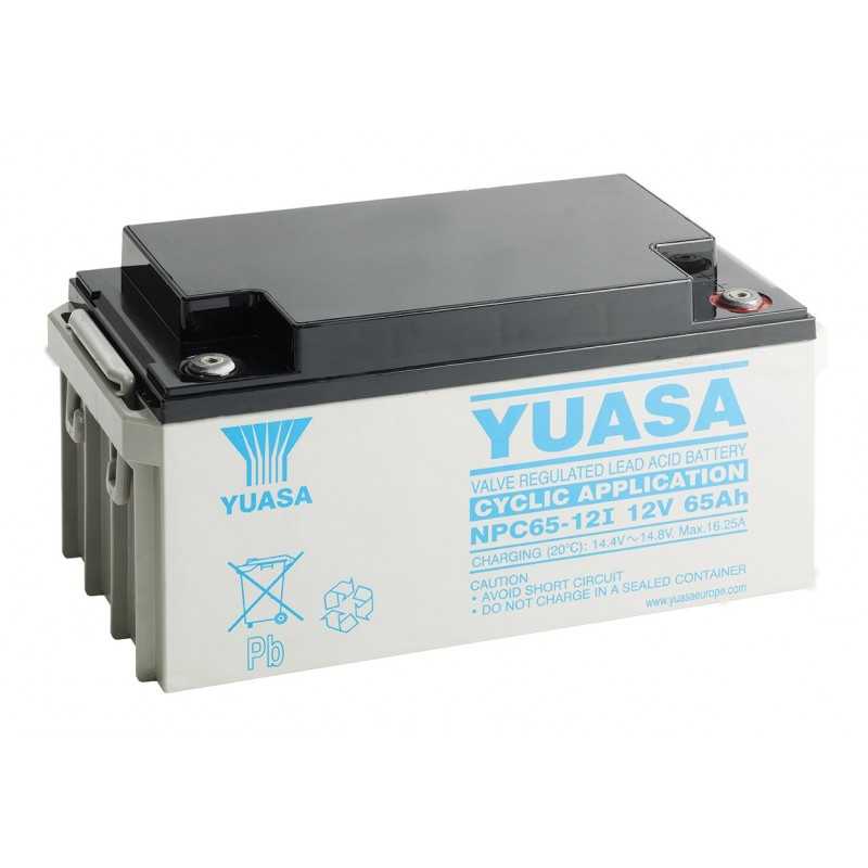 BATTERIE YUASA CYCLIQUE 12V 65Ah