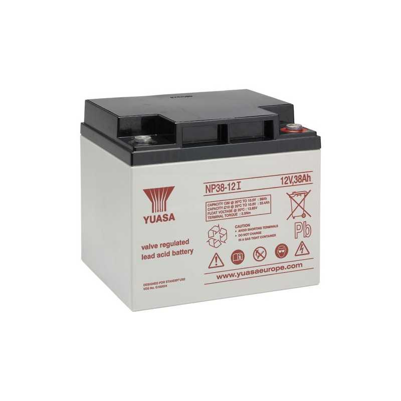 BATTERIE YUASA 12V 38Ah