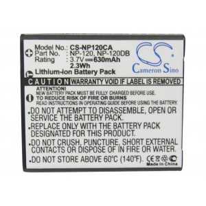 Batterie Casio NP-120