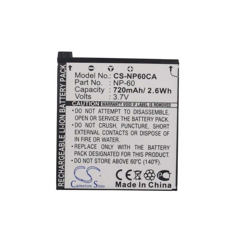 Batterie Casio NP-60