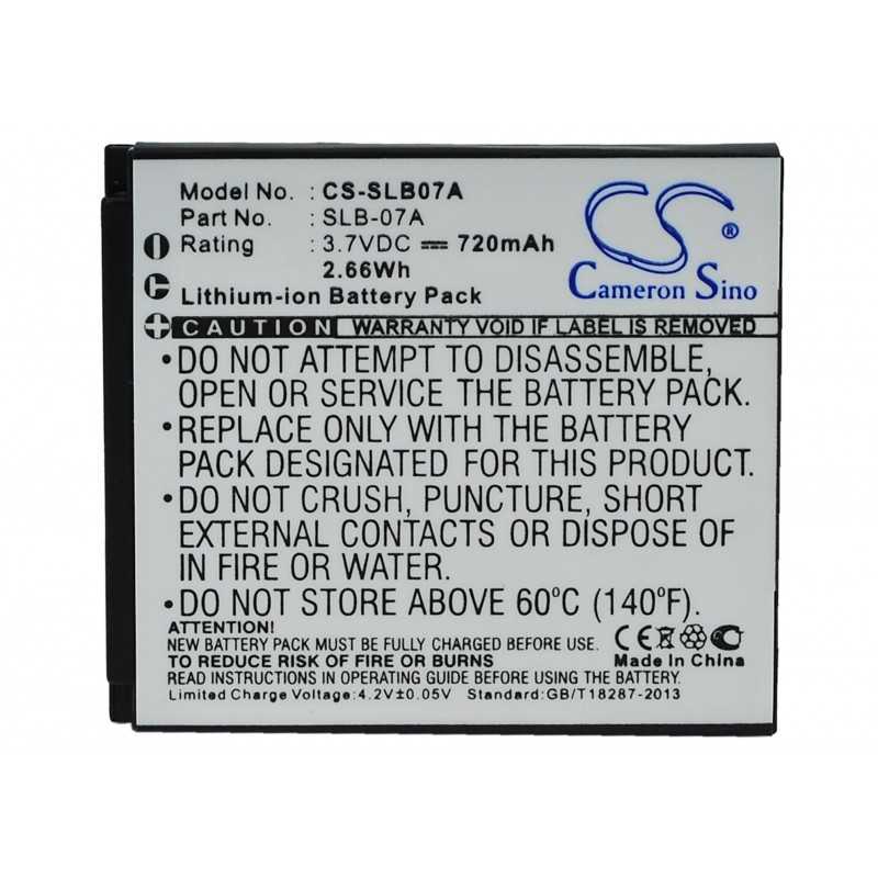 Batterie Samsung SLB-07A