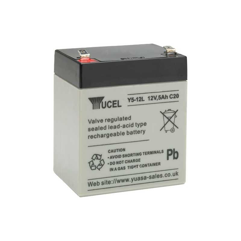BATTERIE YUASA12V 5AH