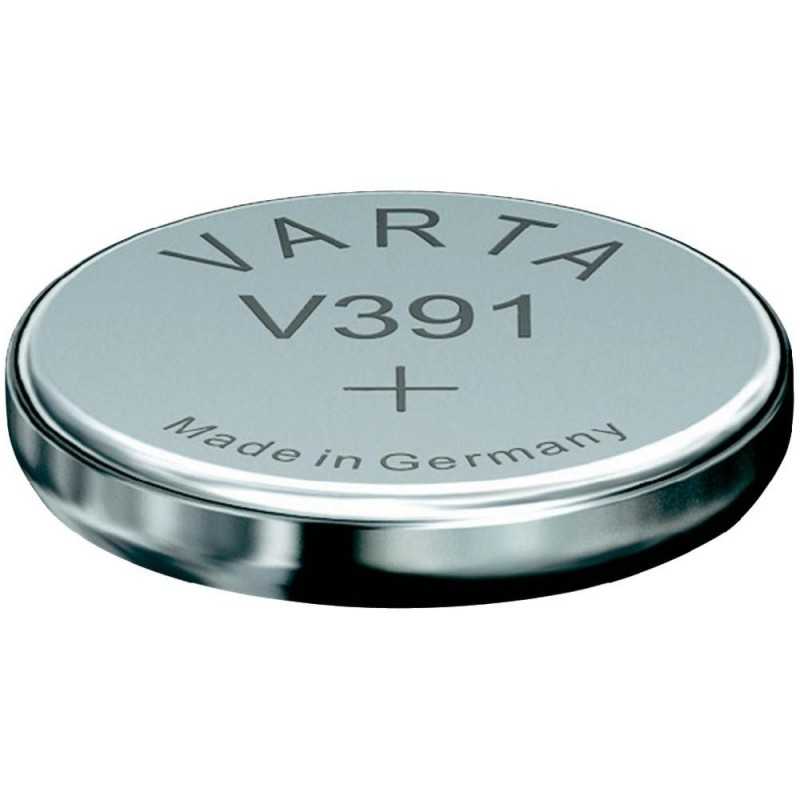 Pile Bouton Oxyde D'argent V379 (SR63) 1,55V - Pour Montres, Appareils Médicaux, Calculatrices - Marque ACCUPOWER