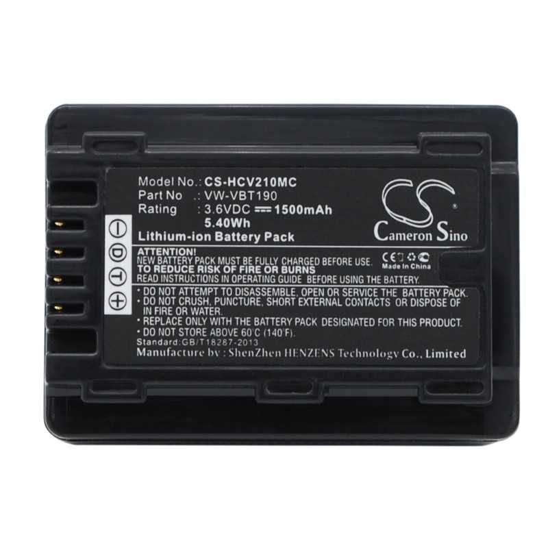 Batterie Panasonic VW-VBT190