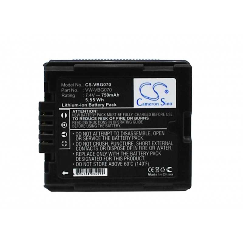 Batterie Panasonic VW-VBG070