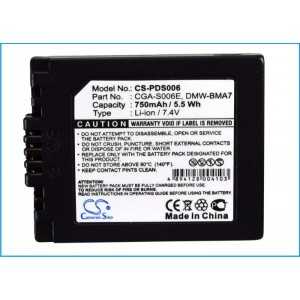Batterie Panasonic CGA-S006