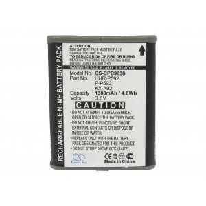 Batterie Panasonic P-P592