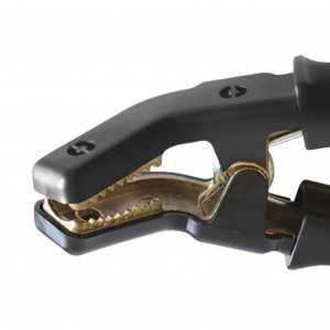 Câbles de démarrage Pro Pinces Isolées Pro Laiton Pur + 2 anti-arcs 1000A - 2 x 5 m - 50mm² + sacoche toilée avec zip