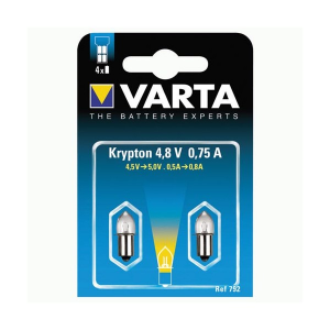 BLISTER 2 AMPOULES VARTA 792 KRYPTON