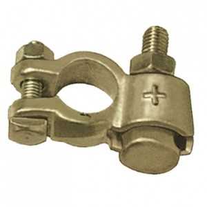 25 cosses batterie double serrage PL (+) - Pour câble 13 mm-50mm²