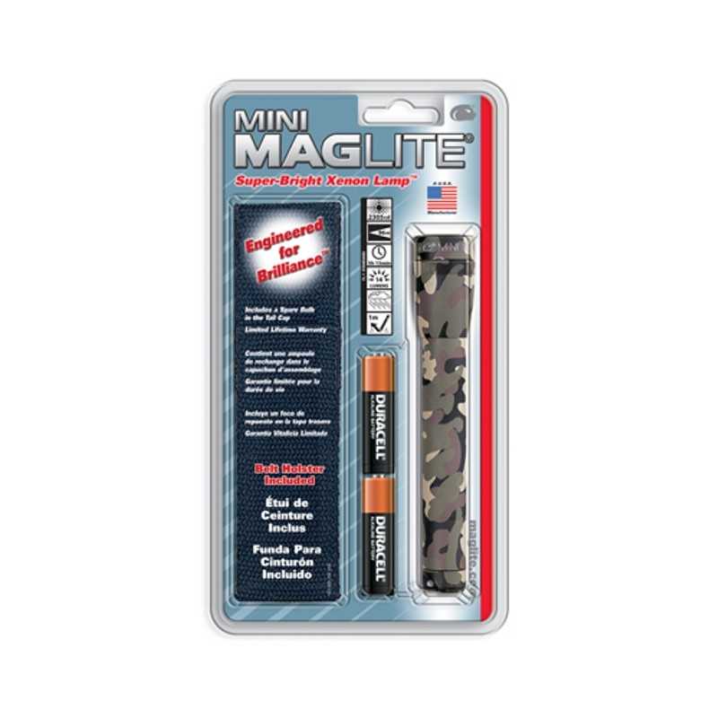 MAGLITE PACK MINI R6 CAMOUFLAGE +ETUI